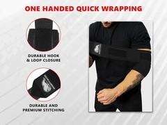 2PCS Coderas Gym Para El Dolor Levantar Pesas Deportivas Large Compresion NEW