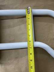 Handrail for Outdoor / Indoor Steps Wall Mount Stair Railing Handicapped / White
