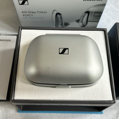 Sennheiser All Day Clear OTC Hearing Aids Set Rechargeable Bluetooth + Extras