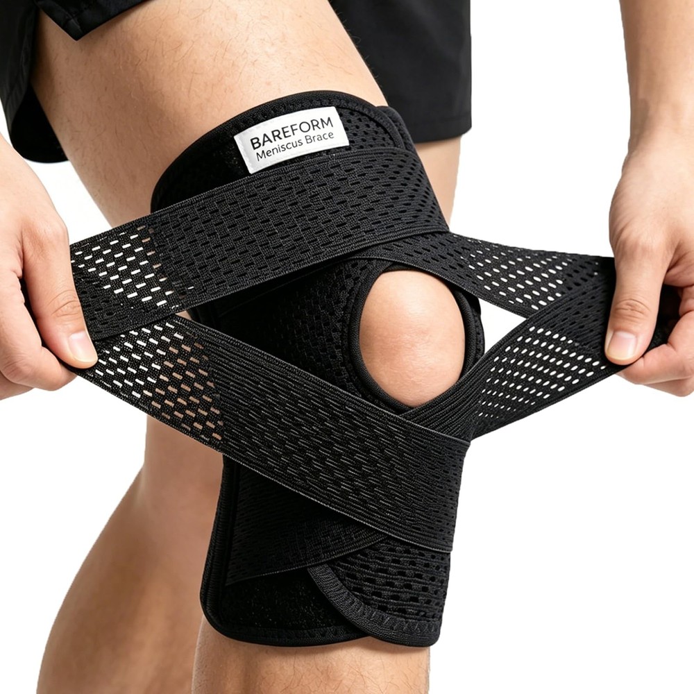 Bareform Meniscus Brace. Relieves Knee Pain And Tears, X-Large