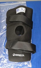 Breg Airmesh Economy Hinged Pull-On Knee Brace w Open Back – XL 21715