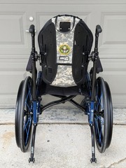 2018 Helio C2 Carbon Fiber Wheelchair, Blue, Natural Fit HandRims, Jay J3 Back