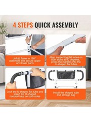 NEW Bed Rails Elderly Adults Folding 180°/90° 450LB Capacity FREE SHIPPING