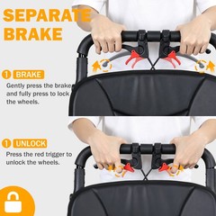Ultra Lightweight Wheelchair Foldable All Terrain for Adults