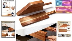 Mattress Lifter Tool 2PCS, Acacia Wood – Heavy Duty Bed Lifter with Ergonomic…