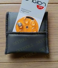 Leather Hearing Aids Soft Case ,Vinyl Carrying Storage Pouch for all hearing aid