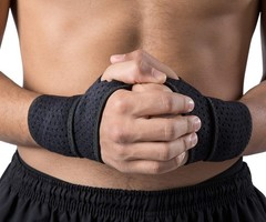 2-Pack Adjustable Neoprene Wrist Supports – Ideal for Weightlifting & Tendonitis