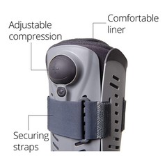 Ossur Gray Air Walker Boot Medium Hook and Loop Strap for Either Foot