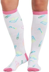 Cherokee Compression Socks Knee High Support Socks 10-15 mmHg PRINTSUPPORT