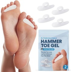 Dr. Fredericks Original Hammer Toe Corrector Gels – 2 Pairs – All-day Relief …