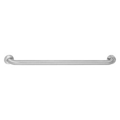 BRADLEY 8122-001240-GR Grab Bar,SS,Textured,24 in L 33MP44