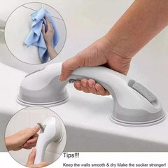 1Pc Shower Grab Bar 12″ Showers Suction Bar Handle Bathroom Safety Grip Handle