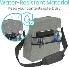 Water-Resistant Wheelchair Bag – XL Compartment for Walkers & Rollators