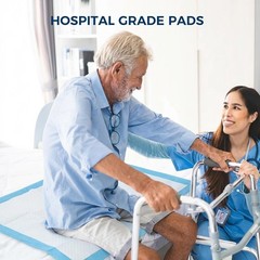 50 Pack Super Absorbent Disposable Underpads – XXL 30″ x 36″ Leakproof Bed Pa…