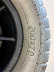 Shoprider Cooper Dasher Echo Start Hero Tire and wheel set. Pihsiang Flat Free