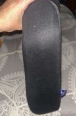 Cushion Lab Brand Black Seat Cushion Pressure Relief Memory Foam Lumbar Support