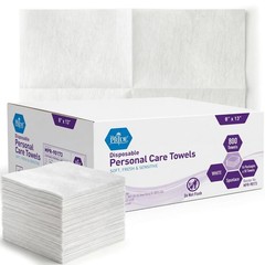 Disposable Dry Wipes for Adults, Soft & Absorbent Personal Towels, Bulk 800 C…
