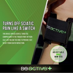 BEACTIVE Plus Acupressure System – Sciatica Pain Relief Brace For Sciatic Nerve