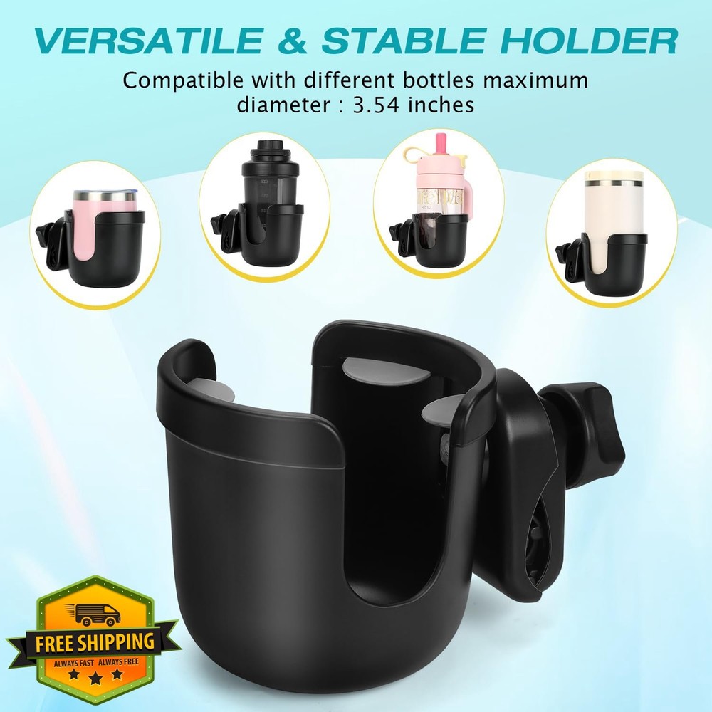 ZHCHG Wheelchair Walker Cup Holder