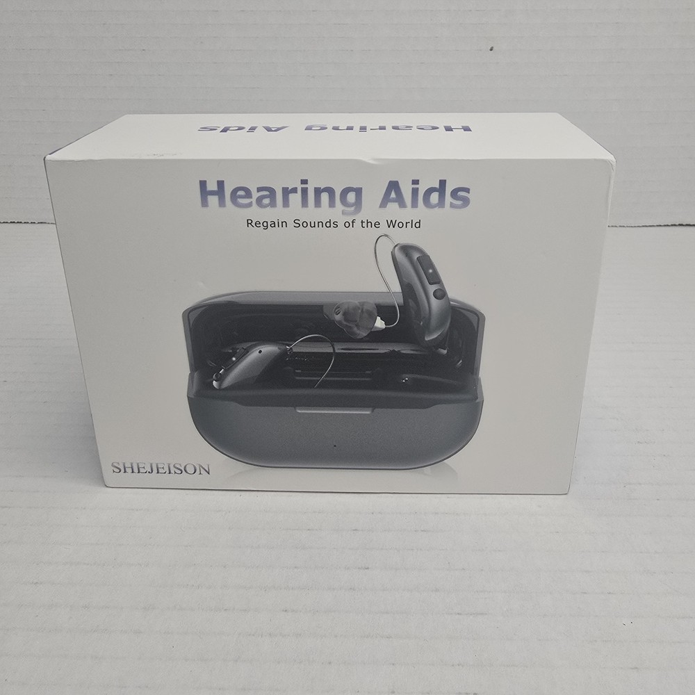 Shejeison Hearing Aids Hearing Aids With 5 Levels Of Volume Clear Sound Easy Ope