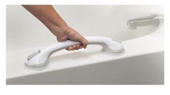 Safe-Er-Grip S10255 Plastic White Suction Cup Grab Bar 16 in.