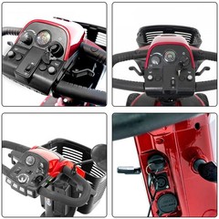 Pride Mobility Scooter Ignition Key Switch Lock Zinc Alloy Chrome 2 Keys M19 L22