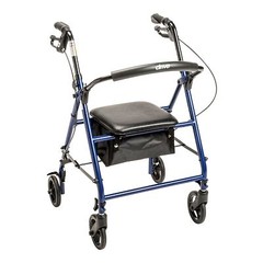 Rollator Steel 31 to 37 Inch Handle Height – ✅1 Yr Warranty