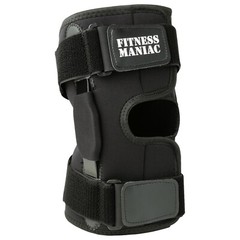 Hinged Knee Brace for Men Women Support Swollen ACL with Pro Hand Wraps Pair