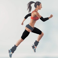 4 Pairs Slimming Arm Shaper and Thigh Slimmers Set, Elastic Compression Arm S