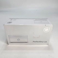 PerfectDry Lux Hearing Aid Dehumidifier UV-C Dryer Box with Power Adapter Manual