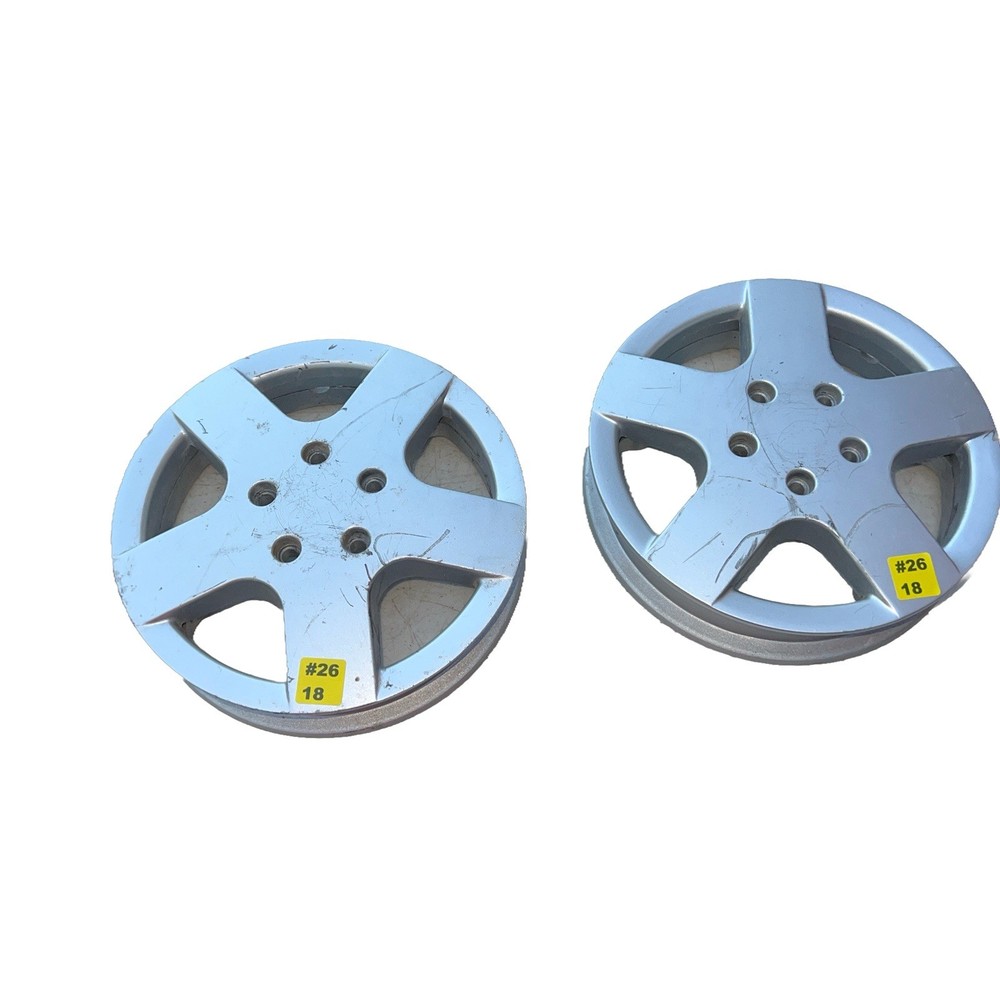 PAIR RIMS WHEELS FRAME HUBS *NO TIRES* INVACARE TDX SP POWER WHEELCHAIR PARTS