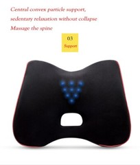 Memory Foam Waist Cushion Support Lumbar Pillow Office Chair Massage Pad Back