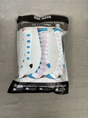 SB Sox Compression Socks 15-20mmHg S/M Graduated Technology 3 Pairs Multi NWT’s