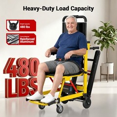 360lb max Motorized Stair Climbing Wheelchair 120W Elevator Stairlifts Mobility