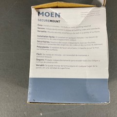 Moen Durable SecureMount 3.17″ Grab Bar Anchors Stainless Steel Chrome SMA1000CH