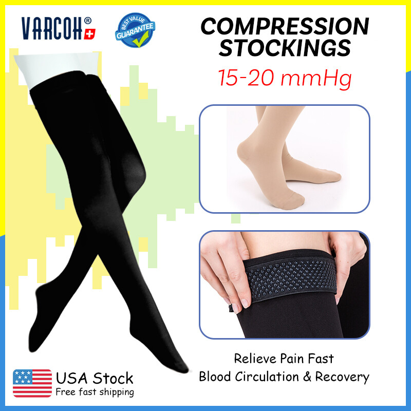 15-20 mmHg Compression Stockings Surgical Socks Anti-Thrombosis Edema Varicose