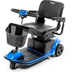 Pride Revo S66 3 Wheel Mobility Scooter-Blue