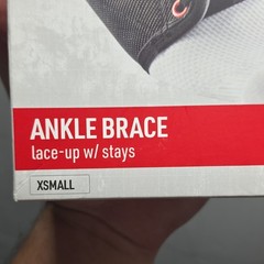 McDavid Lace-Up Ankle Brace w/ Stays Support Stabilization Black XS L/R