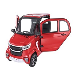Uimoso 4-Wheel Enclosed Mobility Scooter for Seniors, 660lbs Capacity, 3-Seater