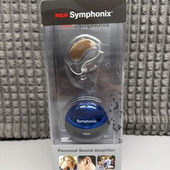 RCA Symphonix RPSA10 Personal Sound Amplifier BTE Rechargeable Noise Reduction
