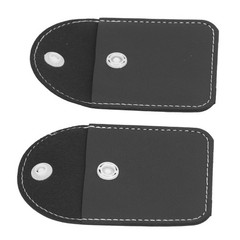 § Black 2pcs Hearing Amplifier Storage Pouch Protective Dust Proof Hearing