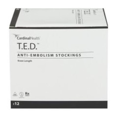 7203 Anti-Embolism Stockings Large, Regular Knee Length KENDALL T.E.D. Exp 10-27