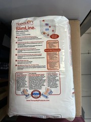 Tranquility Slimline Incontinence Brief S Full Fit 2120 Heavy 40 Ct (4 pk of 10)