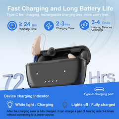 ELEHEAR Beyond Bluetooth Rec Premium Hearing Device Set Full Stream PROTOTYPE