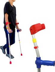 PEPE Mobility – Forearm Crutches for Kids (x2 Units), Colored, Adjustable,…