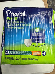 Prevail Per-Fit Daily Incontinence Pants Extra Absorbency 2XL, 20 Count