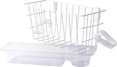 Universal Fit Walker Basket with Removable Tray & Cup Holder – 16×5.5×7 Inches
