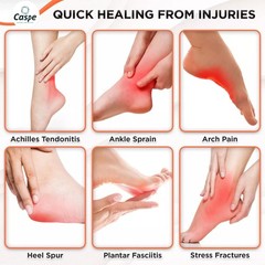 Ankle Brace Support Compression Sleeve Plantar Fasciitis Pain Relief Foot Wrap