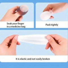 Silicone Toe Protectors Waterproof Sleeve Finger Cots for Injuries Pain Relief