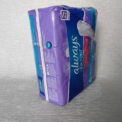 Always Discreet Moderate 4 Incontinence Pads Qty 54 Reg Length Scented
